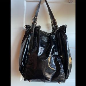 Tod’s coated canvas g-line bag